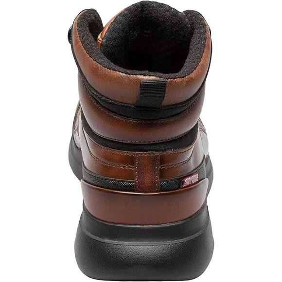 Stacy Adams Mayson Sneaker Boot Cognac Leather Lace Up High-Top Size 8 M NIB - Picture 4 of 8